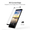 Galaxy Note 8 Tempered Glass 3D Curved Invisible Glue Mark