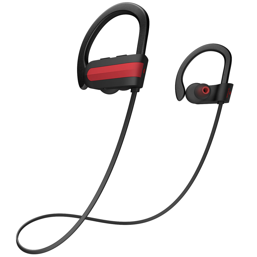 Bluetooth Headphones Otium IPX7 Wireless Running Headphones w Mic