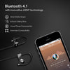 Otium Wireless Sport Bluetooth Headphones - Hd Beats Stereo Sound -  Upgrade Metal Version - Sweatproof Stable Fit In Ear Workout Earbuds - Noise Cancelling Earphones with Remote and Microphone