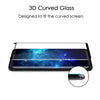Galaxy S8 Plus 3D Curved Tempered Glass Screen Protector, Otium Exact Design 100% Full Screen Coverage, HD Clear, Anti-Scratch, Anti-Fingerprint, Case Friendly, Bubble Free, Black
