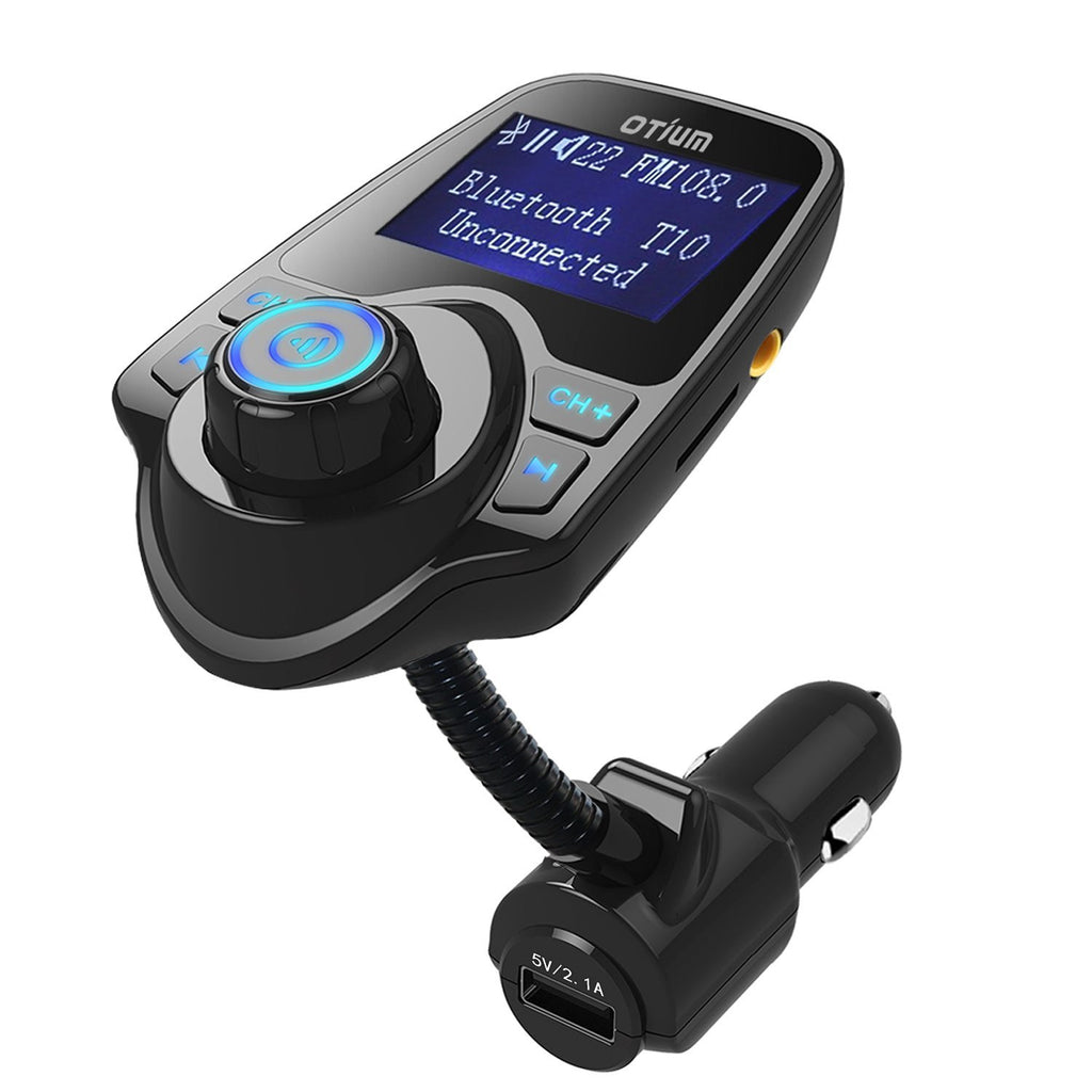 FM Transmitter, Otium® Bluetooth Wireless Radio Adapter Audio Receiver