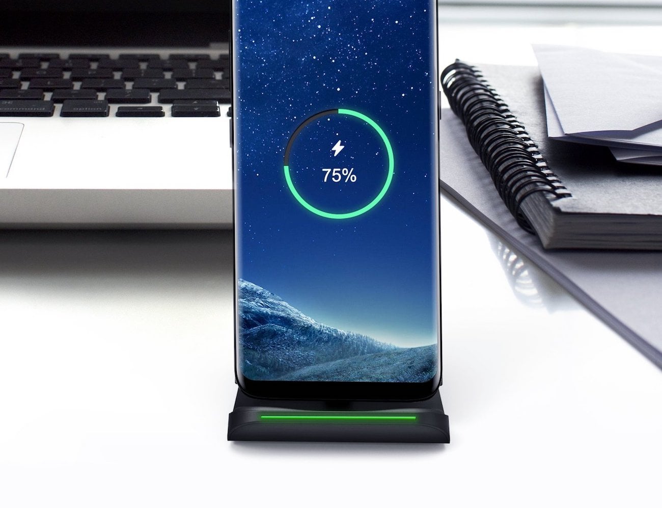 Otium Fast Qi Wireless Charger Stand