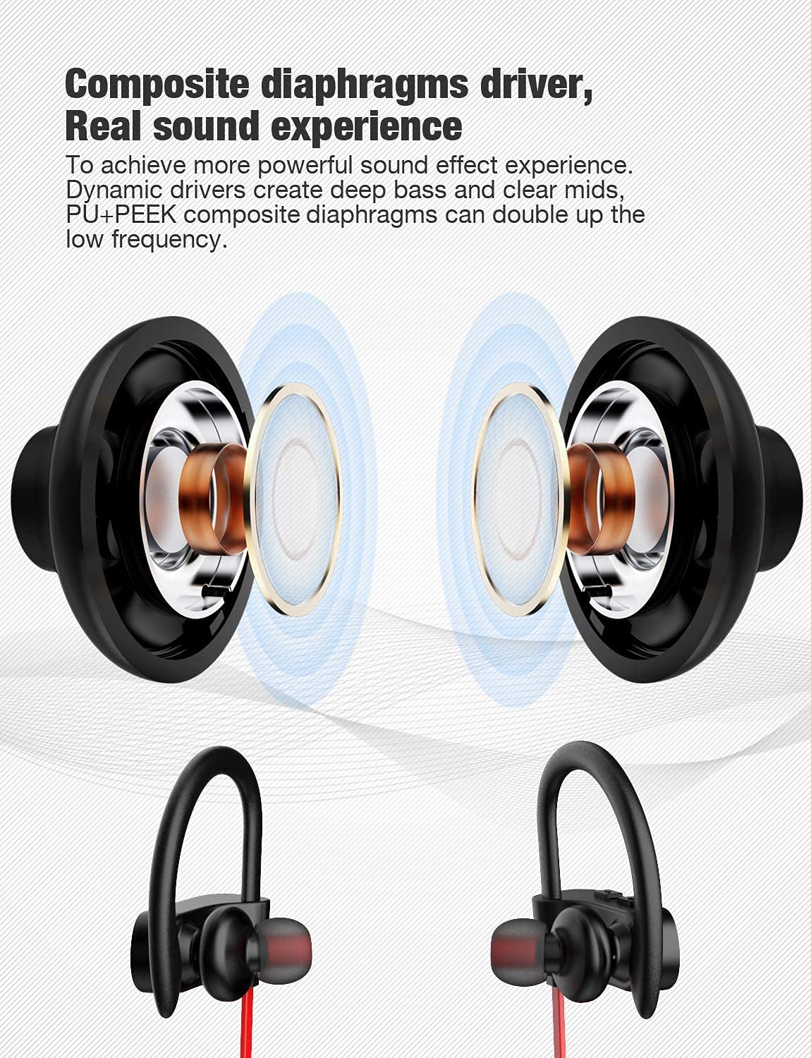 Otium Bluetooth Headphones U8C