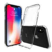 Otium iPhone X Case, Otium Apple iPhone X Crystal Clear Shock Absorption Technology Bumper Soft TPU Cover Case for iPhone X (2017)