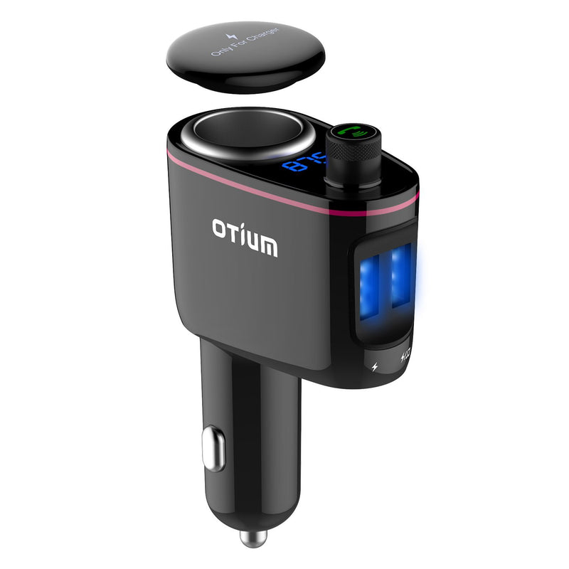 FM Transmitter/Cigarette Lighter Socket/ USB Car Charger Three-in