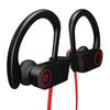 Bluetooth Headphones, Otium Best Wireless Sports Earbuds, Waterproof IPX7 w/Mic, HD Stereo in-Ear Earphones, Case, Fast Pairing, Gym Running Workout, 7-9 Hrs Battery Noise Cancelling Headsets（Red-Black）