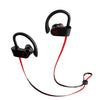 Bluetooth Headphones, Otium Best Wireless Sports Earbuds, Waterproof IPX7 w/Mic, HD Stereo in-Ear Earphones, Case, Fast Pairing, Gym Running Workout, 7-9 Hrs Battery Noise Cancelling Headsets（Red-Black）