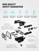 USB C Car Charger, 2 Sockets Cigarette Lighter Splitter 12/24V 80W Dual USB Type-C Ports Separate Switch LED Voltage Display Built-in Replaceable 10A Fuse Compatible Mobile Cell Phone GPS Dash Cam