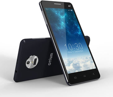 Otium Z4 LTE 4G Fingerprint Identification MTK6582 1.3GHz Quad 4 Core 5" HD IPS 1280 x 720 pixels Screen Android 4.4.2 1G RAM + 8G ROM 8MP Camera Dual SIM 3G WCDMA unlocked Smartphone (Black)