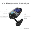 FM Transmitter, Otium® Bluetooth Wireless Radio Adapter Audio Receiver Stereo Music Modulator Car Kit with USB Charger, Hands Free Calling for Smartphones, Tablets, TF Card, MP3 and More