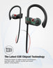 Otium Bluetooth Headphones, Wireless Headphones, Sports Earbuds, IPX7 Waterproof Stereo Earphones for Gym Running 9 Hours Playtime Noise Cancelling Headsets