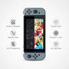 Tempered Glass Screen Protector for Nintendo Switch 2017, (0.22mm) Otium [Smooth with Docking] no Melt/2.5D/9H Hardness/Bubble Free/Easy Installation（2-Pack）