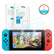 Tempered Glass Screen Protector for Nintendo Switch 2017, (0.22mm) Otium [Smooth with Docking] no Melt/2.5D/9H Hardness/Bubble Free/Easy Installation（2-Pack）