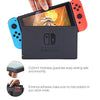 Tempered Glass Screen Protector for Nintendo Switch 2017, (0.22mm) Otium [Smooth with Docking] no Melt/2.5D/9H Hardness/Bubble Free/Easy Installation（2-Pack）